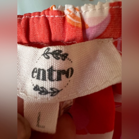 Entro Floral Tube Maxi Dress Large - Picture 3 of 4